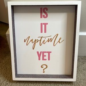 Is it naptime yet? Sign!